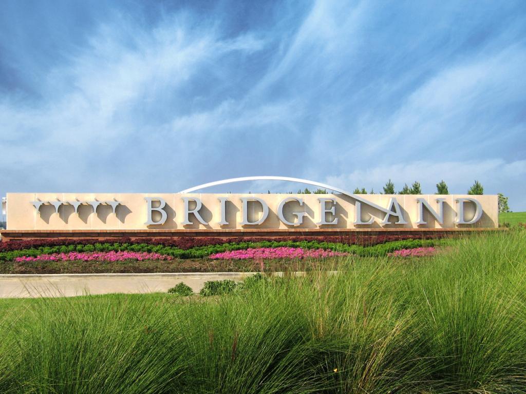 Bridgeland community in Cypress, Texas